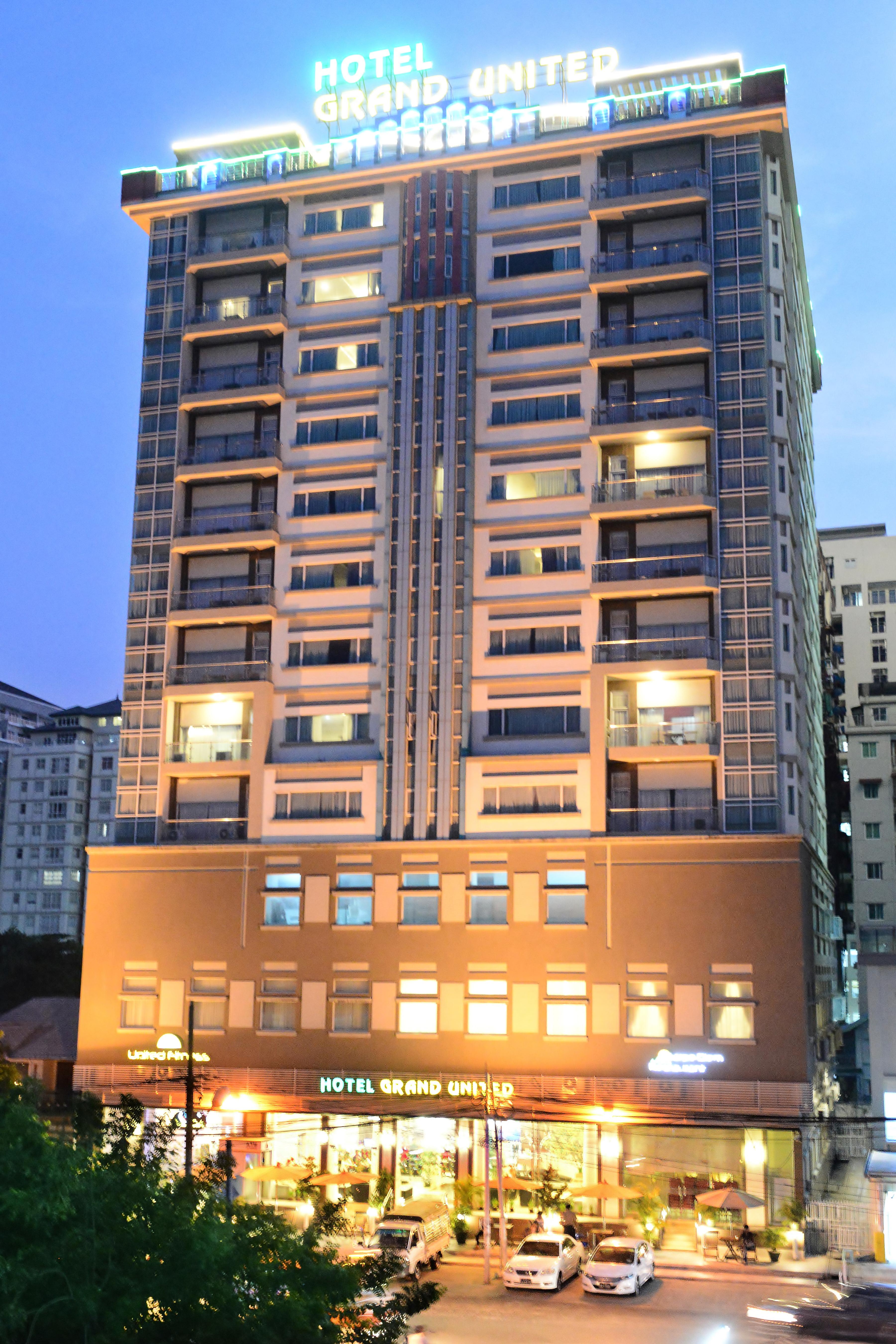 Hotel Grand United - Ahlone Branch Yangon Exterior photo